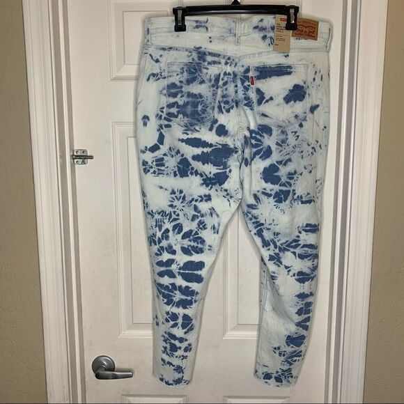 Levi’s Acid Wash High Rise Skinny Ankle Jeans - Picture 4 of 12